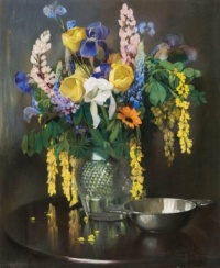 A Colourful Bouquet  ~  Firmin Baes (Belgian, 1874-1943)