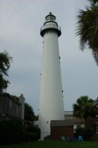 lighthouse on St. Simons Island, Georgia
