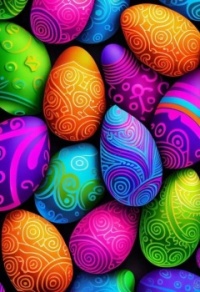 Foiled Easter Eggs