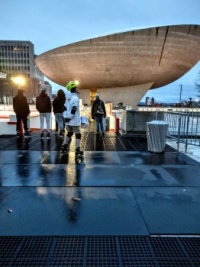Ice Skaters, Patient Waiters and The Egg - Albany New York