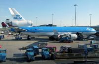 KLM MD-11 at Schiphol