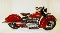 1940 Indian Four Red