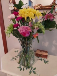 Bouquet from hubby