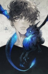 the blue Dragon