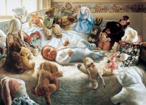 Solve The Welcoming Committee jigsaw puzzle online with 48 pieces