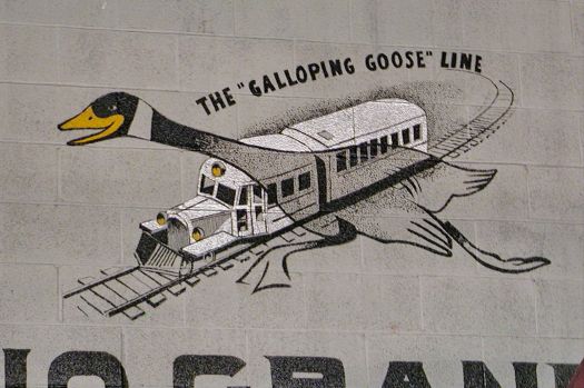 Solve puzzle 237 The - Galloping Goose - Line jigsaw puzzle online with ...