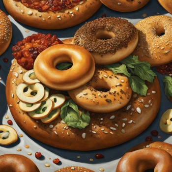 Solve Bagels jigsaw puzzle online with 36 pieces