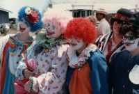 Clowns in Cedar Key, Florida