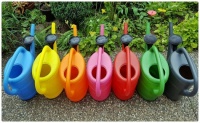 The Colours of Garden Watering Cans