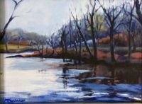 New River in winter.