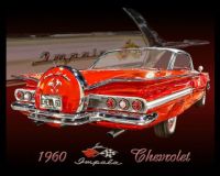 Chevrolet Impala 1960 poster