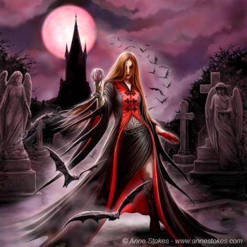 blood moon by anne stokes