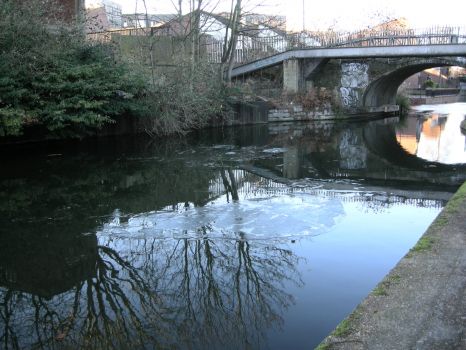 Icy Waters - Regent's Canal - London