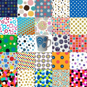 Colorful Dots  405a