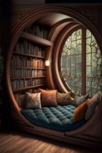 Would love to curl up and read here....