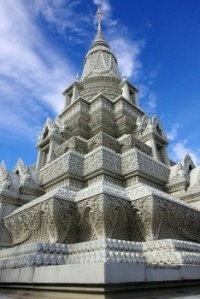 Royal Palace, Stupa (Phnom Penh, Cambodia