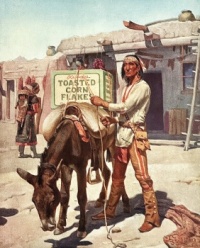 shopping at the trading post