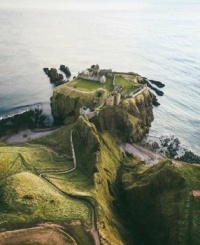 Abandoned castle in Scotland