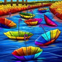 River of Umbrellas