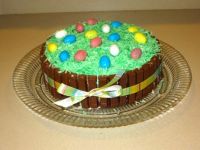 Weekly Theme: Desserts -- Kit-Kat cake, Easter 2015