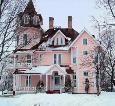Pretty Pink House