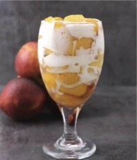 Peaches & Cream Dessert