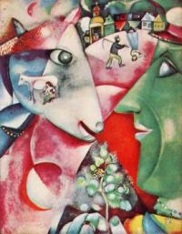 I-and-the-Village-by-Marc-Chagall
