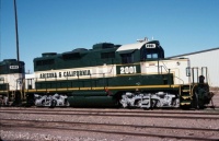 Arizona and California Railroad Company  GP20 #2001