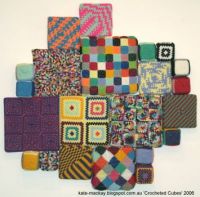 Crocheted Cubes 2006