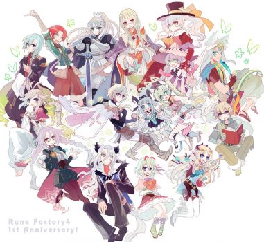 Rune Factory 4 - Character Group Montage