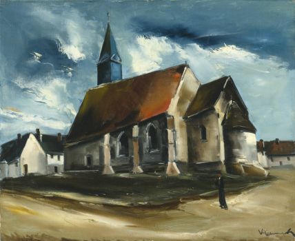 Maurice de Vlaminck - Église en Bretagne