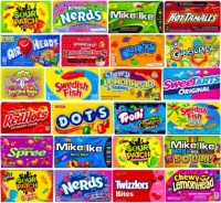 Candy wrappers