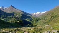 Perfect blue sky views in Austria