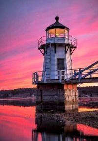Doubling Point Lighthouse -- Bath, Maine...