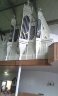 church organ in Hattem (NL)