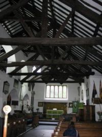 Inside the Grasmere Parish Church