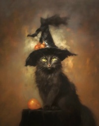 black cat witch