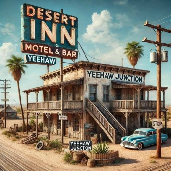 Solve Yeehaw Junction jigsaw puzzle online with 100 pieces