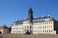 Hubertusburg - a Rococo palace in Saxony, Germany