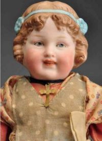 Rare Vintage  Heubach, Antique  Character Doll