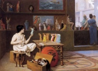 Jean-Léon Gérôme —Painting Breathes Life into Sculpture, 1893