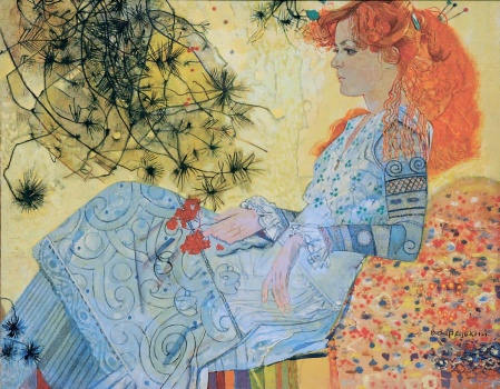 Solve Victor Zaretsky jigsaw puzzle online with 180 pieces