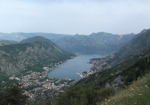 Looking down on the Bay of Kotor (2016)