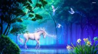 Unicorn-Fantasy-In-The-Forest