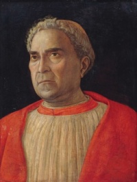 Andrea Mantegna (Italian, ca 1431–1506), Portrait of Cardinal Ludovico Trevisan