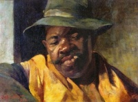 Arthur Timóteo da Costa (Brazilian, 1882–1922), Retrato de Negro (1906)