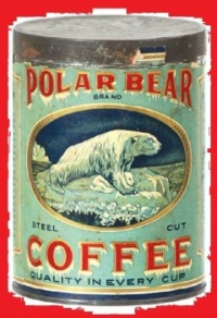 Barattolo di caffè Polar Bear