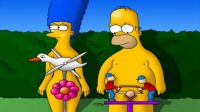Homer & Marge - Natural Born Kissers