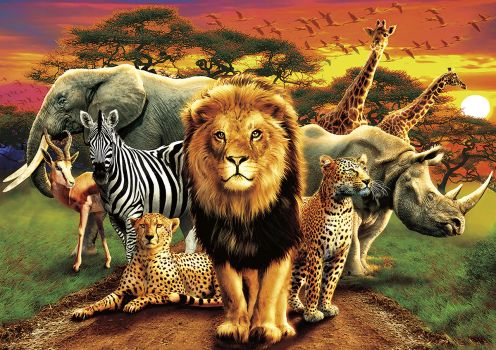 Solve African Beasts - Puzzle Warehouse jigsaw puzzle ...