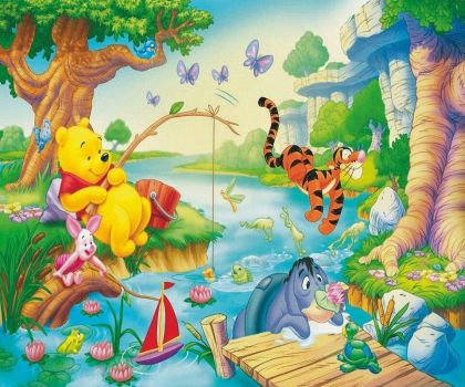 Solve Winnie the Pooh 59 jigsaw puzzle online with 208 pieces